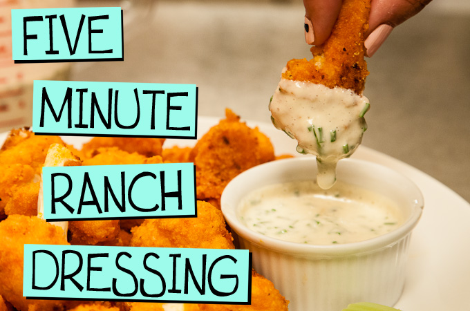 Five Minute Ranch Dressing